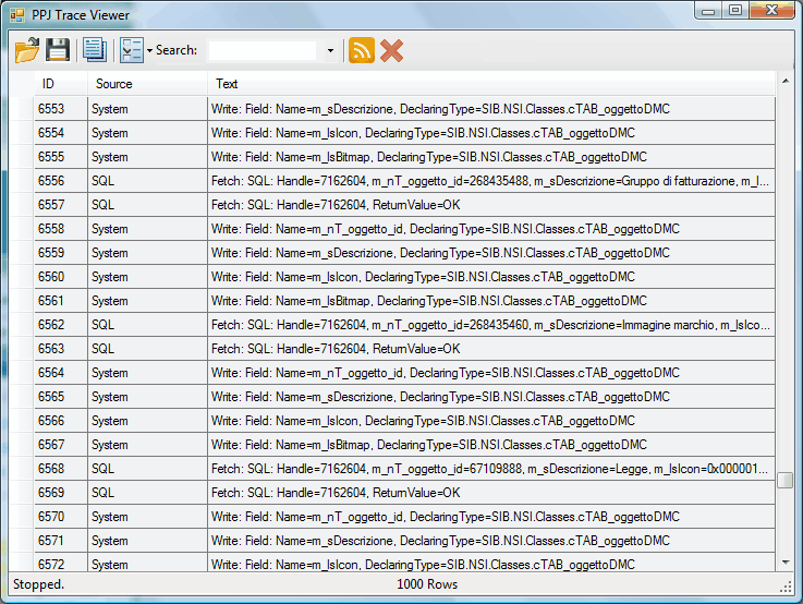 Historical Trace Viewer example
