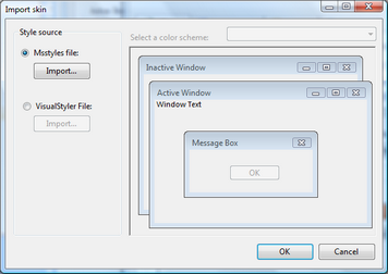 Historical Configuration Tool example
