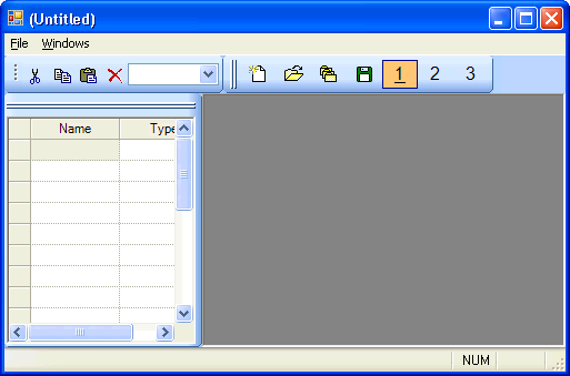 XSalToolbar with enhanced buttons and background